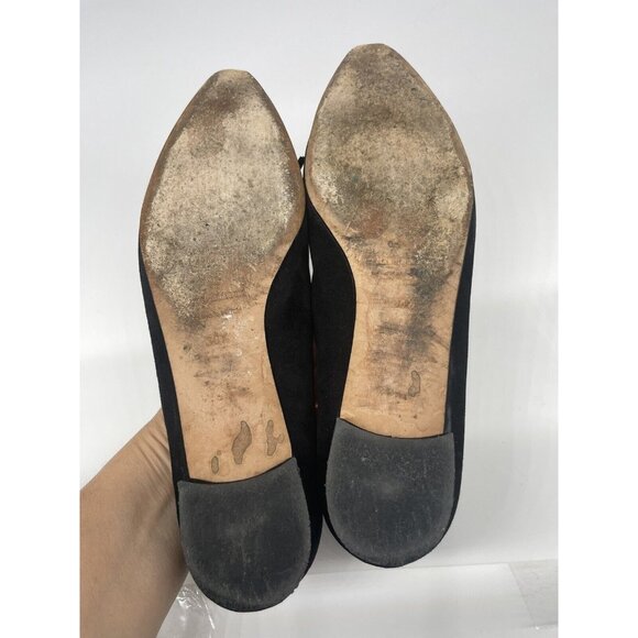 ❌SOLD❌Manolo Blahnik Black Flats - Picture 7 of 7